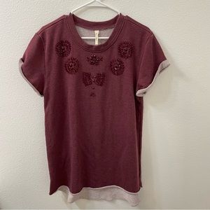 Miami sweater red medium